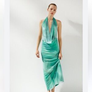 Zara | Dresses | Zara Embroidered Slip Dress | Poshmark